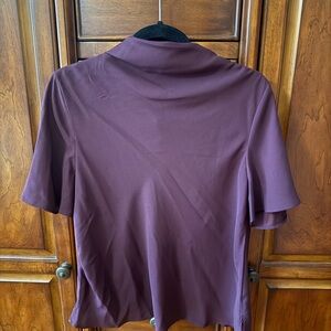 Mock Neck Blouse
